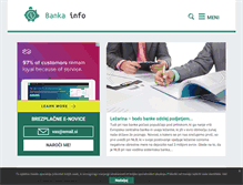 Tablet Screenshot of bankainfo.com